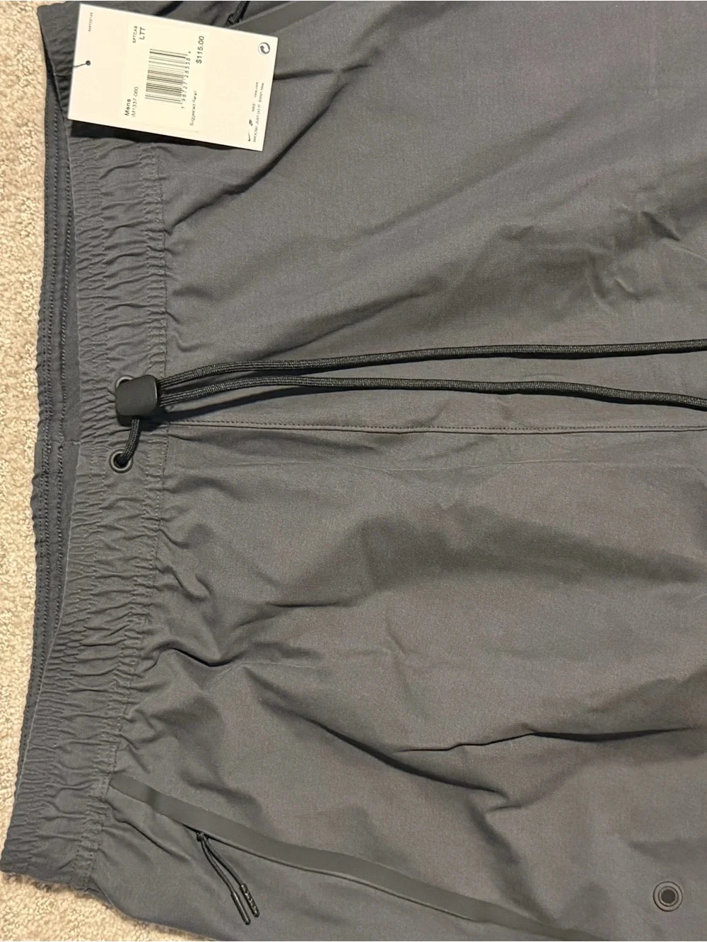 Nike Tech Mens anthracite pants